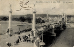 CPA Lüttich Lüttich Wallonien, Weltausstellung 1905, Pont De Fragnée - Other & Unclassified