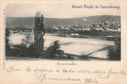 Luxembourg Grevennacher CPA Timbre Reich Cachet 1899 - Andere & Zonder Classificatie