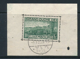 LUXEMBOURG PRIFIX BL 1A USED LUXEMBOURG 05.01.1923 LEGERES FROISURES - Blocs & Feuillets