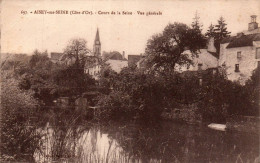 N°4526 W -cpa Aisney Sur Seine -cours De La Seine- - Autres & Non Classés