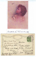 Österreich, 1926, AK "Fliegerangriff" Frankiert Mit Freim. 8Gr., MiNr.454 (13465E) - Humour