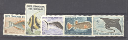 Côte Des Somalis  :  Yv  292-96  ** - Unused Stamps