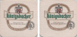 5001337 Bierdeckel Quadratisch - Königsbacher - Deutsche Braukunst - Beer Mats