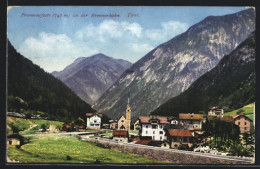 Cartolina Franzensfeste, Teilansicht Mit Brennerbahn  - Andere & Zonder Classificatie