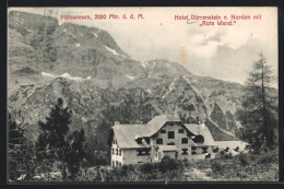 Cartolina Plätzwiesen, Hotel Dürrenstein Mit Rote Wand  - Autres & Non Classés