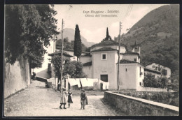 Cartolina Laveno, Lago Maggiore, Chiesa Dell`Immacolata  - Andere & Zonder Classificatie