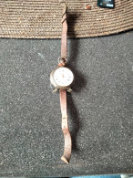 Ancienne Montre Gousset Décorée Signée C.crettiez + Attache Montre - Watches: Bracket