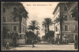 Cartolina Nervi, Hotel Internazionale E Viale  - Sonstige & Ohne Zuordnung