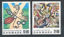 Danemark 2004 Série Neuve  N° 1384/1385 Peintures - Nuovi