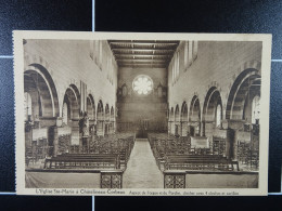 L'Eglise Ste-Marie à Châtelineau-Corbeau Aspect De L'orgue Et Du Porche, Clocher Avec 4 Cloches Et Carillon - Chatelet