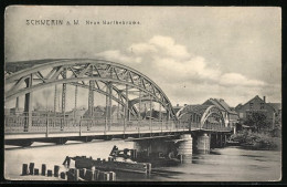 AK Schwerin A. W., Neue Warthebrücke  - Other & Unclassified