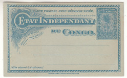 Congo Belge - Carte Postale De 1897 - Entier Postal - - Briefe U. Dokumente