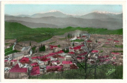 09. Pf. LAVELANET. Vue Générale Et Chaîne Des Pyrénées. 1 - Lavelanet