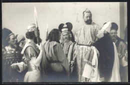 AK Oberammergau, Passionsspiel 1910, Jesus Vor Pilatus  - Andere & Zonder Classificatie