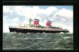 Künstler-AK Passagierschiff SS United States  - Dampfer