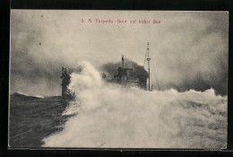 AK S. M. Torpedo-Boot Auf Hoher See  - Krieg