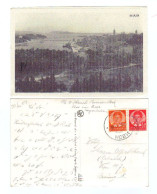 Jugoslawien, 1939, AK Von Rab, Frankiert Mit Freim. 0,50+1,50 (13519E) - Joegoslavië