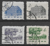 Chine  China -1962 -  Y&T N° 1432/1433/1434/1435 Oblitérés - Used Stamps