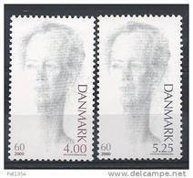 Danemark 2000 Série Neuve  N° 1241/1242 60 Ans De La Reine Margrethe - Neufs