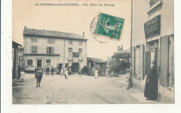 69 // SAINT GENIS LES OLLIERES   Un Coin Du Bourg - Bureau De Tabac - Autres & Non Classés