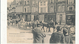 80 // MONTDIDIER    Guerre 1914 1915 - Convoi De Ravitaillement - MILITARIA - Montdidier