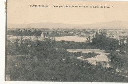 07 // GLUN  Vue Panoramique De Glun Et La Roche De Glun - Andere & Zonder Classificatie