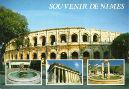 *CPM - 30 - NIMES - Souvenir - Multivue - Nîmes