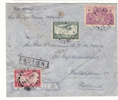 Congo Belge - Lettre De 1937 - Oblit Buta - Exp Vers Rotterdam - Cachet De Stanleyville - - Covers & Documents