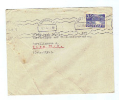Schweden, 1935, Bedarfsbrief Frankiert Mit 25 Ore "Reichstag" MiNr.224, Stempel Uppsala 1 (13542E) - Briefe U. Dokumente