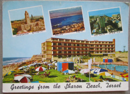 ISRAEL HERZTLIYA HERZLIA HOTEL REST GUEST HOUSE PENSION SHARON HASHARON CARTE POSTALE POSTCARD CARTOLINA ANSICHTSKARTE - Israël