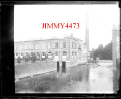 EFFRY (Aisne) - Usine Briffault En 1905 - Plaque De Verre ( Canton De HIRSON - Arr. De VERVINS ) - Taille 43 X 53 Mlls - Plaques De Verre