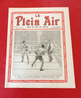 Le Plein Air N°210 Oct 1913 Carpentier Circuit Auto Maroc Ass Sport Hénin Lietard  Rugby Joueurs Tarbes Bayonne Toulouse - 1900 - 1949