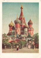 RUSSIE - Mockba - Vue Sur La Cathédrale De St Basile Lajennoy - Animé - Vue Générale - Carte Postale - Russia