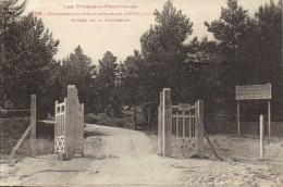 Les Pyrénées Orientales Etablissement Héliotherapique D' ODEILLO (1800 M) Entrée De La Concession  Labouche RV - Autres & Non Classés