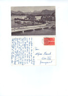 Schweiz, 1957, AK Von Luzern Frankiert Mit 25R. ("Europa") (13547E) - Lucerne