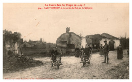 La Guerre De 1914 Dans Les Vosges - Saint-Benoît à La Sortie Du Bois De La Chipotte - Autres & Non Classés
