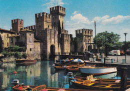 Cartolina Sirmione ( Brescia ) Lago Di Garda - Il Castello - Brescia