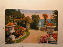 Ecrite De Nice - Côte D'Azur - Jardin Fleuri - Autres & Non Classés