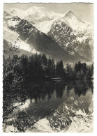 74 - Chamonix -  Le Mont Blanc, Le Dome Du Gouter Et L'aiguille Du Gouter Vus Des Bords Du Lac - Chamonix-Mont-Blanc