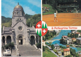 Cartolina San Pellegrino Terme ( Bergamo ) Vedutine - Bergamo