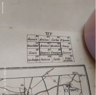 Carte Allemande Ww1 April 1918.17F - Documents