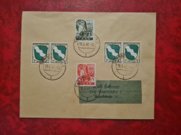 Lettre 1947 SAARBRUCKEN ZONE FRANCAISE  ET SAAR - Other & Unclassified