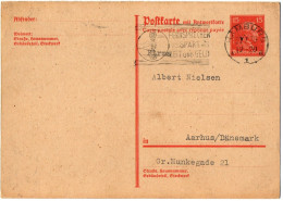 1.12.39 GERMANY, HAMBURG POSTMARK, 1930, POSTCARD - Sonstige & Ohne Zuordnung