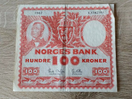 Norway 100 Kroner 1962 - Norvège