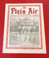 Le Plein Air N°211 Oct 1913 Collège Athlètes Reims Salon Automobile Grand Palais Poste Aérienne Rugby US Doménoise - 1900 - 1949