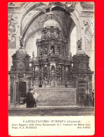 ITALIA - Abruzzo - Castelvecchio Subequo (L'Aquila) - Chiesa S. Francesco - Altare Maggiore - Cartolina Viaggiata - Other & Unclassified