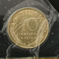 10 CENTIMES MARIANNE 1975 FDC / SCELLEE DU COFFRET / FRANCE - 10 Centimes