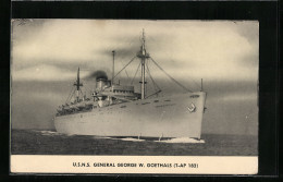 AK U. S. N. S. General George W. Goethals  - Warships