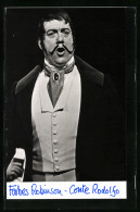 AK Opernsänger Forbes Robinson Als Conte Rodolfo, Mit Original Autograph  - Oper