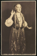 AK Opernsängerin Hedda Helsing In Entführung Aus Dem Serail, Mit Original Autograph  - Opera